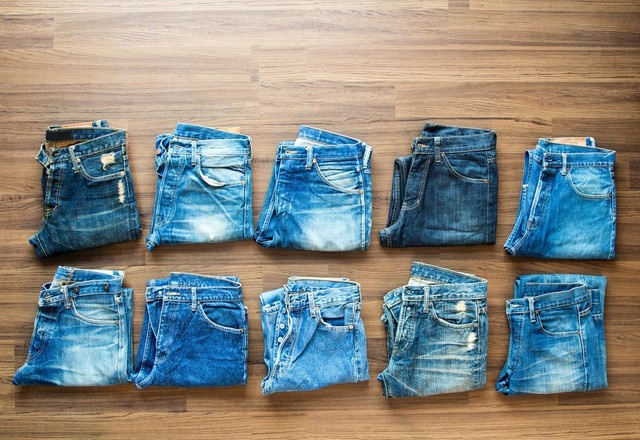 Giặt quần jean