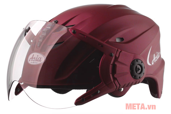 Nón bảo hiểm 1/2 đầu Asia MT - 117K