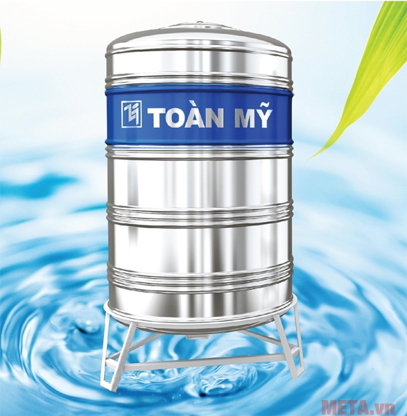 Bồn nước inox đứng Toàn Mỹ 1000L (F950)