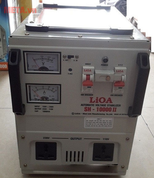 Ổn áp 1 pha Lioa 10KVA SH 10000