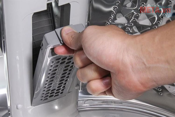 Bộ phận lọc xơ vải của máy giặt Sharp