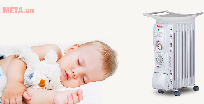 Có thể dùng máy sưởi dầu cho trẻ sơ sinh không là thắc mắc của nhiều cha mẹ.