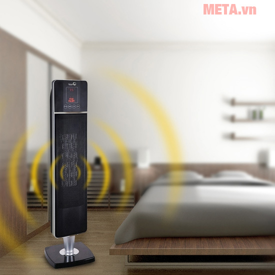 Top quạt sưởi gốm khoảng 1 triệu có thể cân bằng độ ẩm