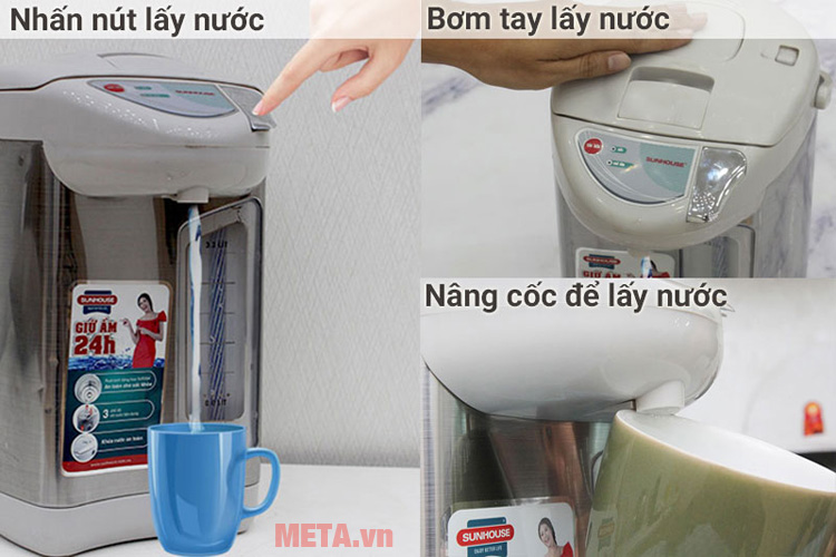 Các cách lấy nước Các cách lấy nước
