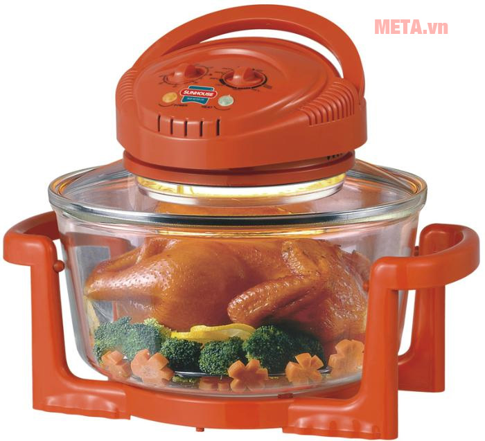 Với lò nướng thủy tinh