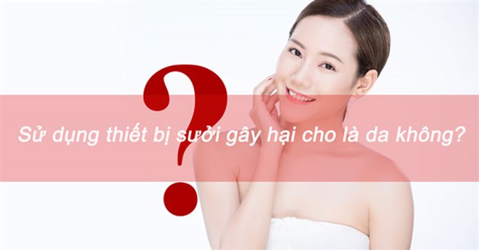 Sử dụng các thiết bị sưởi có hại da không?