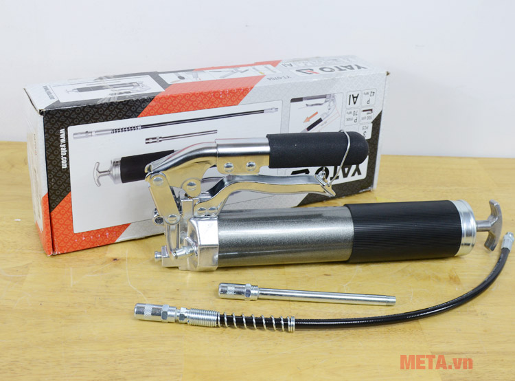 Súng bơm mỡ cầm tay 500CC Yato YT 0704 Súng bơm mỡ cầm tay 500CC Yato YT 0704