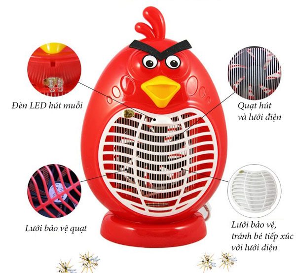 đèn bắt muỗi hình thú
