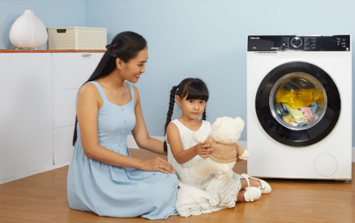 máy giặt cửa trước