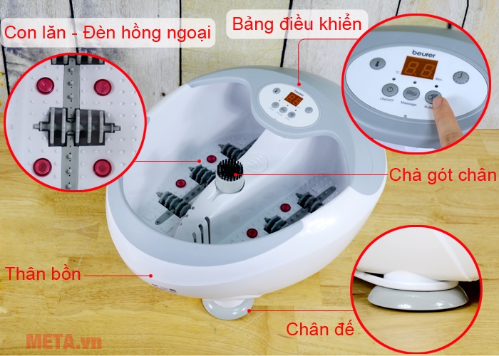 Bồn massage chân Beurer FB-50