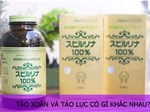 Tảo xoắn Spirulina và tảo lục Chlorella có gì khác nhau?