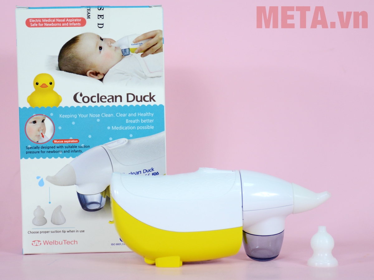 Máy hút mũi cho bé Hàn Quốc Welbutech CO-CLEAN