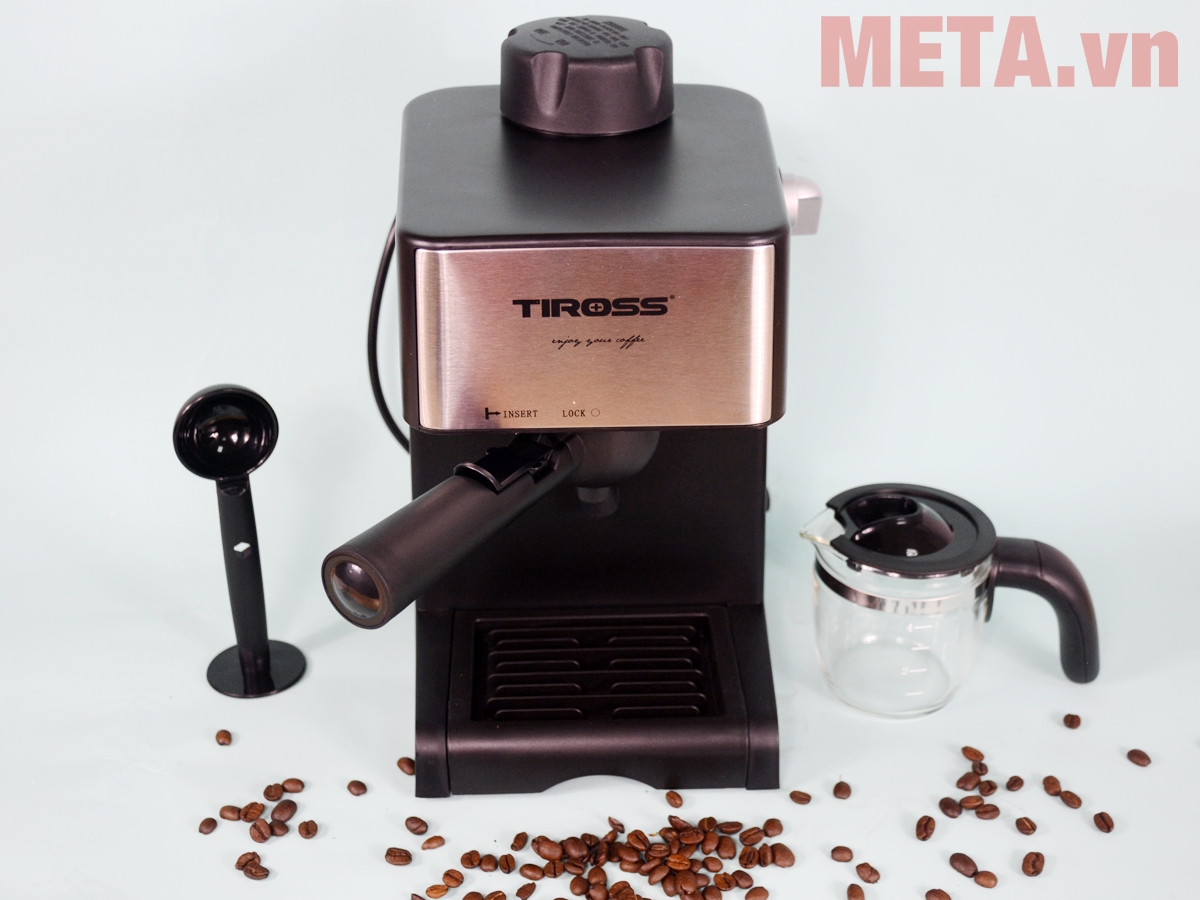 Đôi nét về máy pha cà phê Espresso Tiross TS621