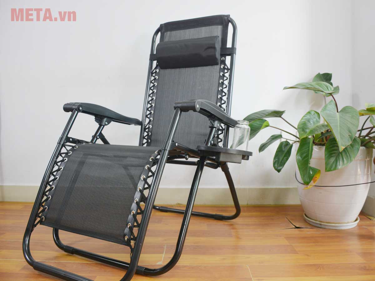 Ghế xếp có khay để ly thông minh Kachi MK116