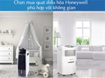 Cách lựa chọn máy làm mát Honeywell phù hợp với diện tích phòng