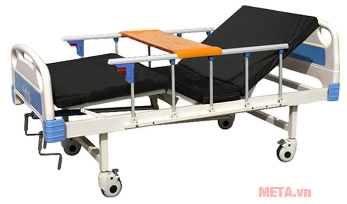 Giường chăm sóc bệnh nhân dùng trong ngành Y Nikita NKT A01-II (DCN 02 - 2 chức năng)