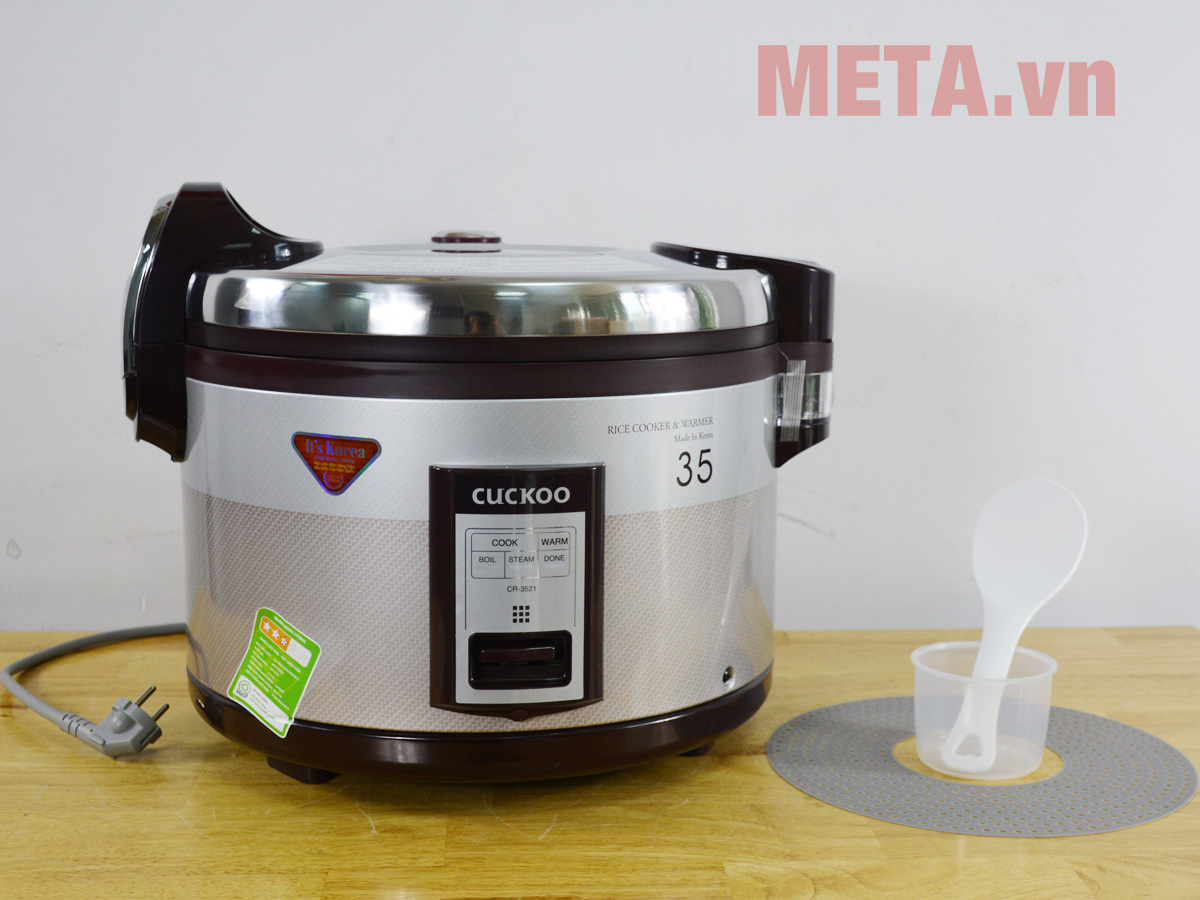 Nồi cơm điện Cuckoo 6.3 lít CR-3521 (Nâu đỏ)