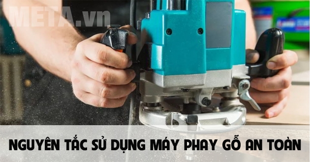Sử dụng máy phay gỗ