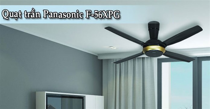Hướng dẫn lắp đặt quạt trần 4 cánh Panasonic F-56XPG
