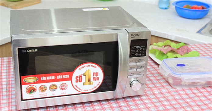 Hướng dẫn sử dụng lò vi sóng có nướng Sharp R-G620VN-ST - 20 lít