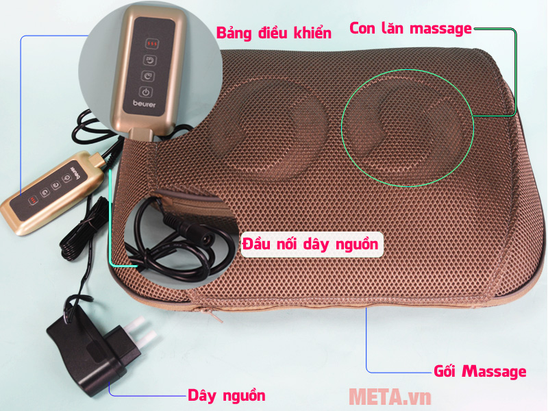 Gối massage hồng ngoại Beurer MG147