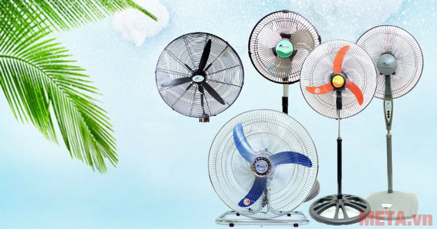 Quạt Chinghai đa dạng kiểu dáng, mẫu mã.