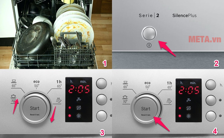 Hướng dẫn sử dụng máy rửa chén Bosch SMS25CI05E 2400W