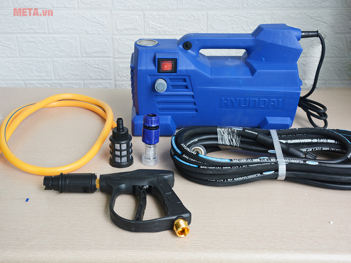 Máy xịt rửa Hyundai HRX915 được thiết kế tiện lợi