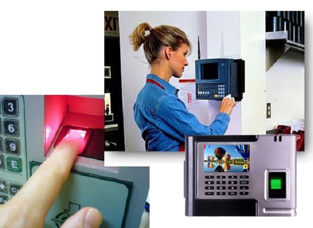 máy chấm công kiểm soát cửa ra vào