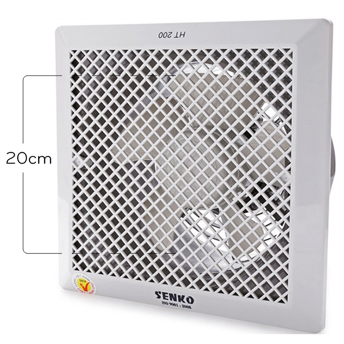 Kích thước quạt hút mùi nhà vệ sinh thông dụng nhất