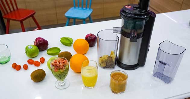 Máy ép chậm của Đức