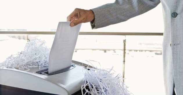 Cách sử dụng máy hủy tài liệu