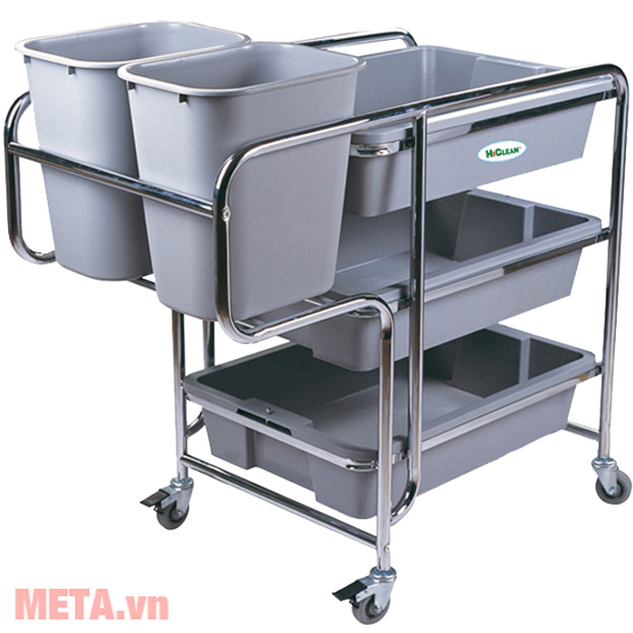 Xe đẩy phục vụ bàn HiClean HC 168