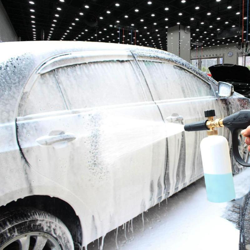 rửa xe bọt tuyết