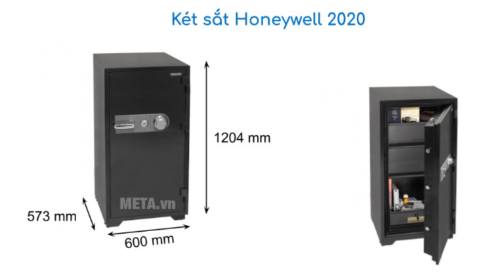 Kích thước Két sắt cỡ siêu lớn Honeywell 2020