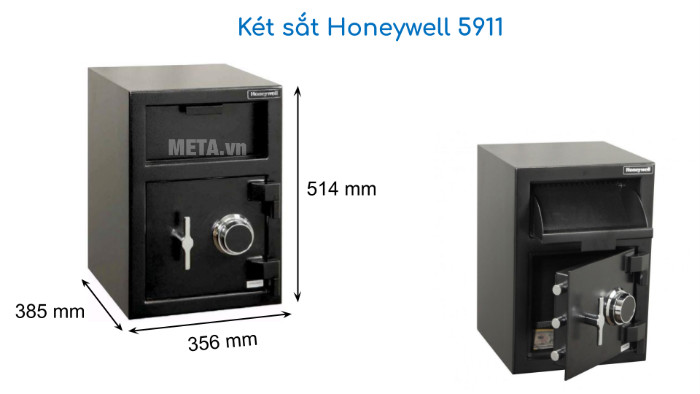 Kích thước Két sắt cỡ lớn Honeywell 5911