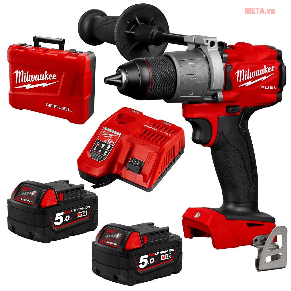 Máy khoan động lực dùng pin Milwaukee M18 FPD2-502C