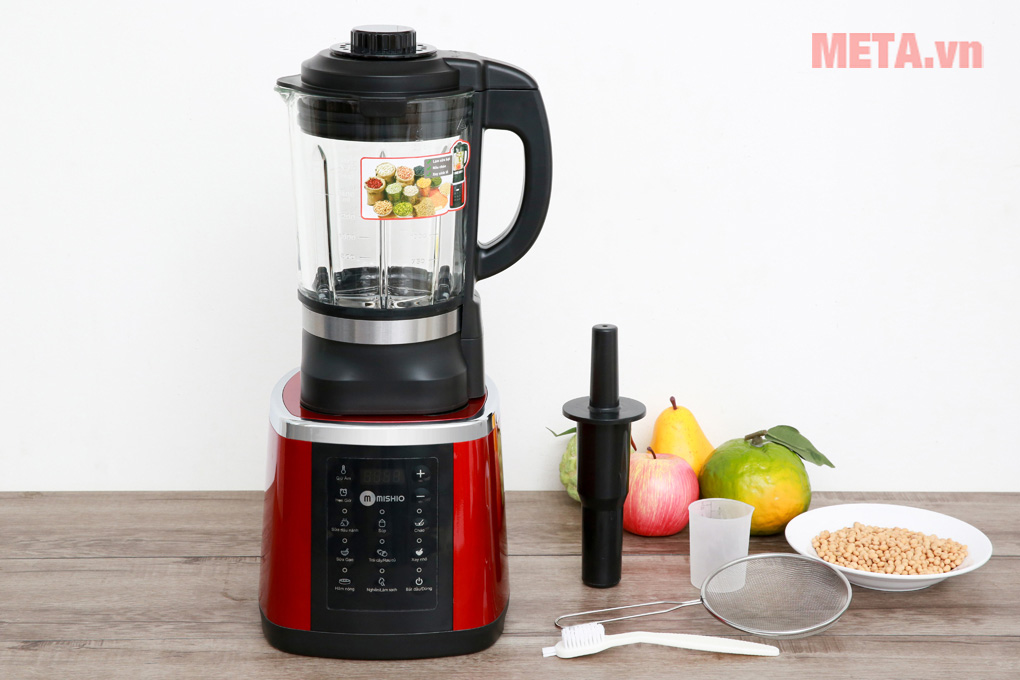 Nên rửa thật kỹ máy làm sữa hạt Mishio sau khi sử dụng để đảm bảo vệ sinh