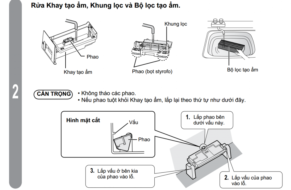 Vệ sinh máy lọc không khí Sharp đúng cách thế nào