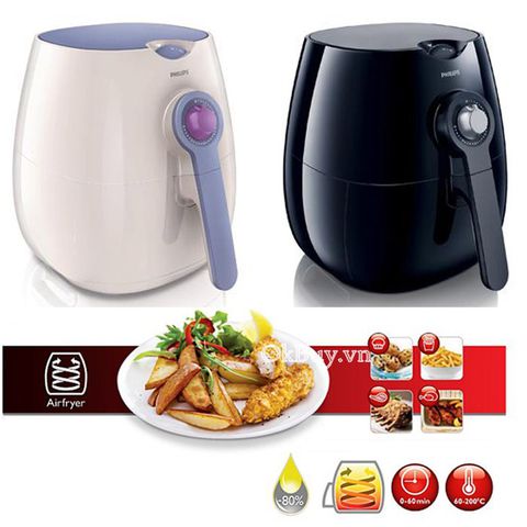 nồi chiên không dùng Philips HD9220