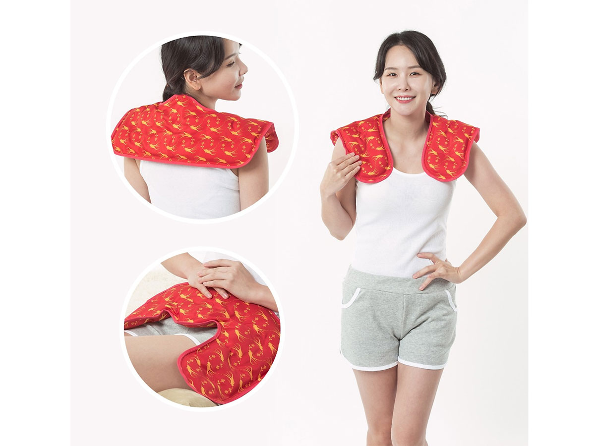 túi chườm nóng lạnhTúi chườm nóng lạnh Mediton hương hồng sâm dùng cho cổ vai LMP004-02