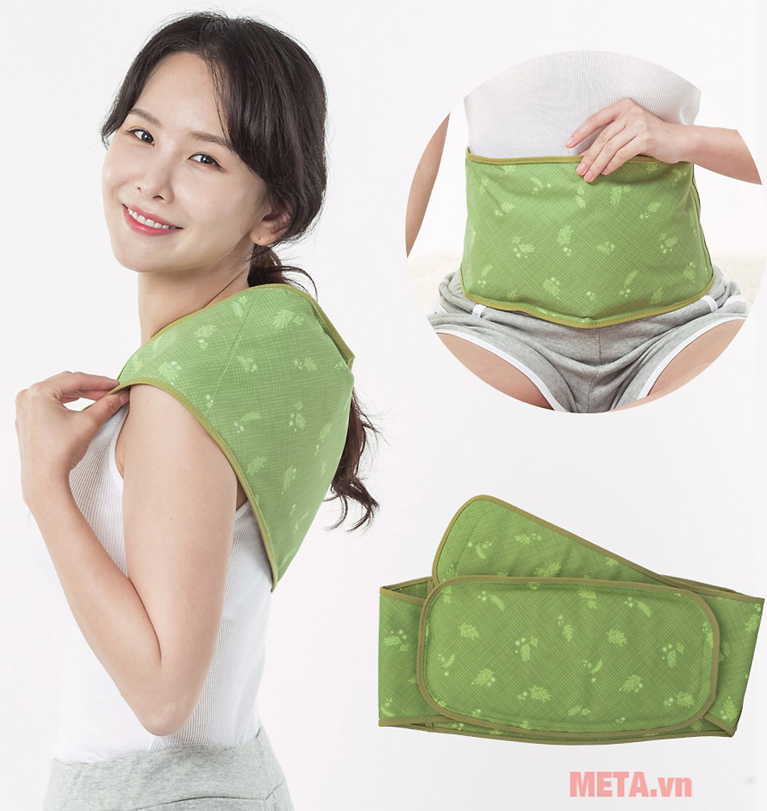 Túi chườm nóng lạnh Mediton hương thảo dược dùng cho eo lưng LMP001-03