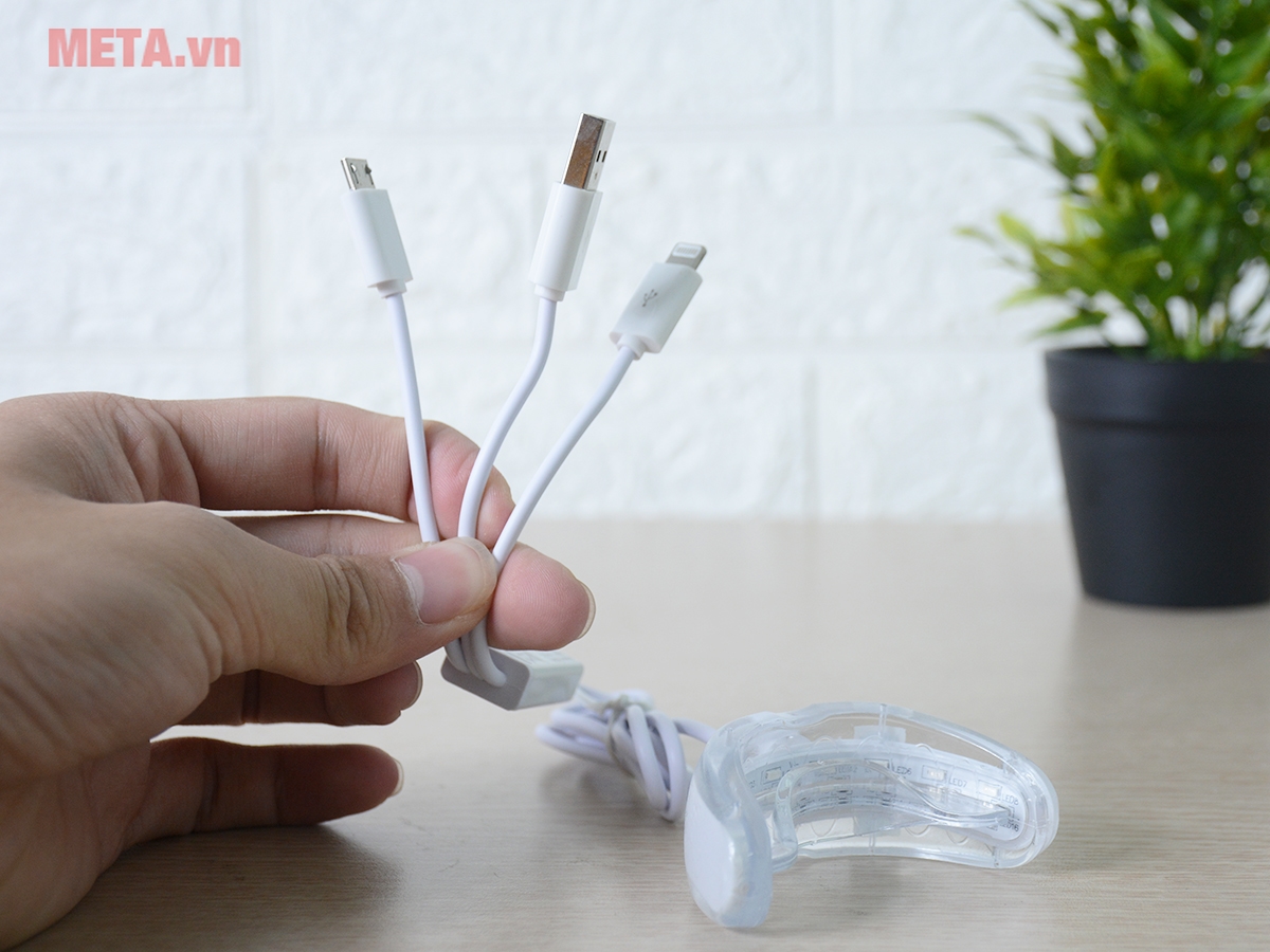 Hướng dẫn sử dụng máy làm trắng răng mini Rio