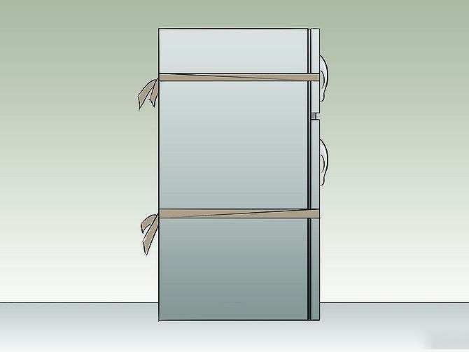 Cố định mọi mặt cửa tủ lạnh