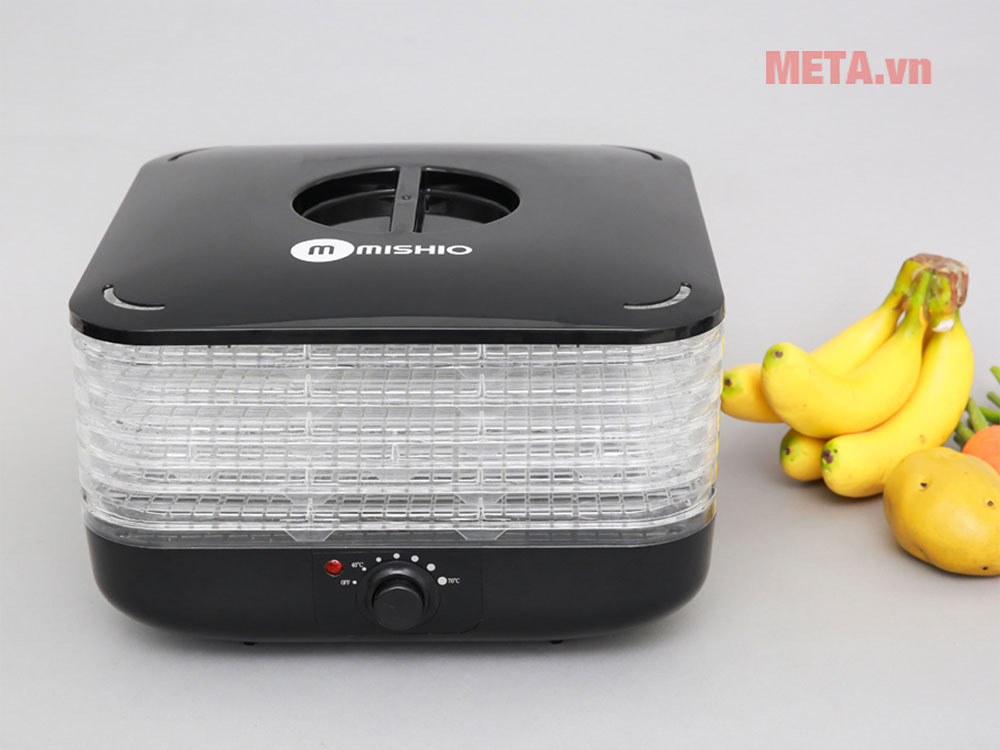 Máy sấy trái cây, thực phẩm 6 khay Mishio MK172