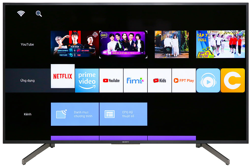 Tivi Sony sử dụng hệ điều hành Linux
