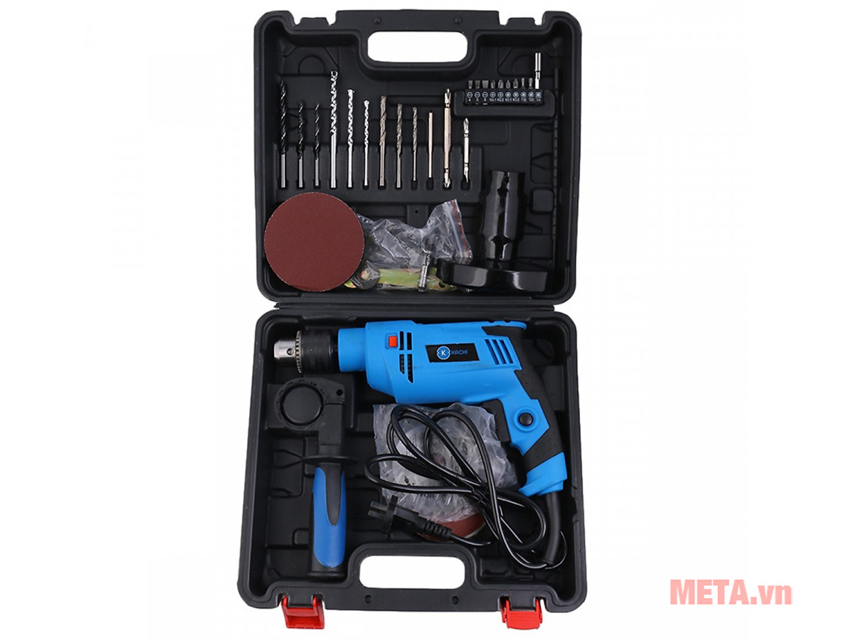 Bộ máy khoan đa năng có cưa đĩa mài Kachi K19 (MK89)