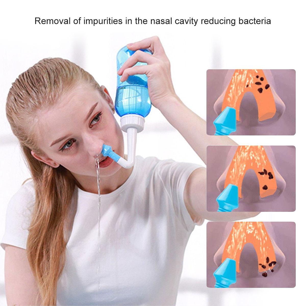 Lưu ý khi xịt rửa mũi