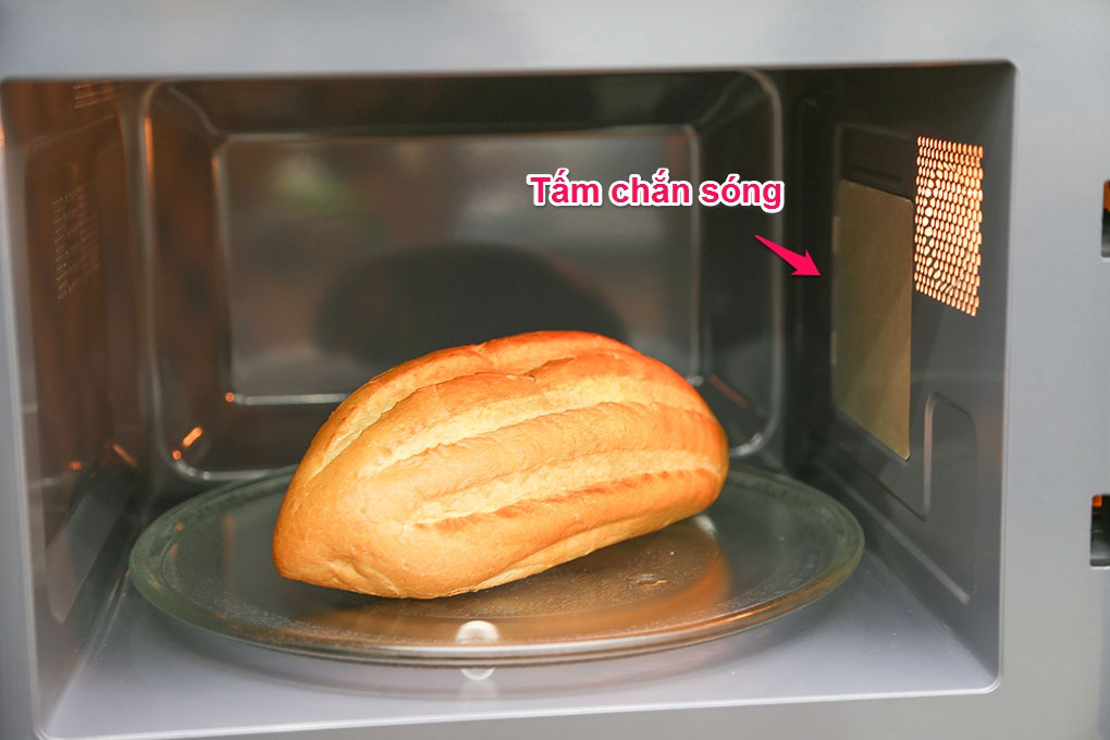 Nguyên nhân lò vi sóng không nóng do bộ phận chắn sóng bị hỏng