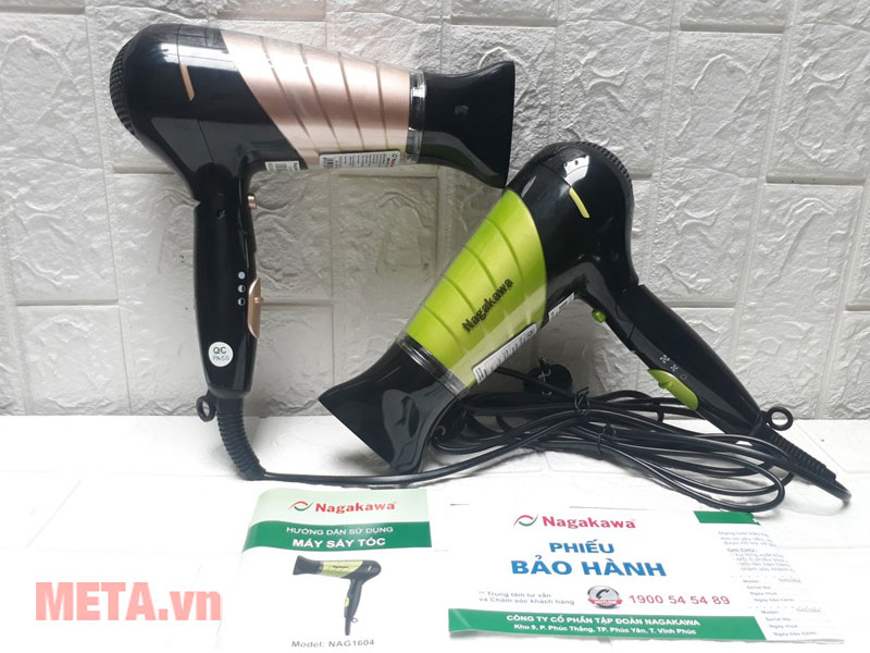Máy sấy tóc Nagakawa NAG1604 (1600W)